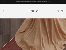 erihm.com homepage screenshot