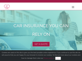 'gogirl.co.uk' screenshot