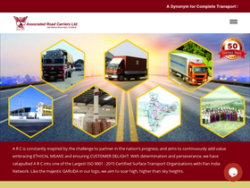 'arclimited.com' screenshot