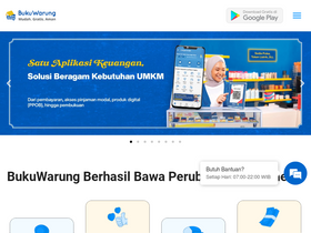 'bukuwarung.com' screenshot
