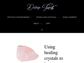 'divinetwist.com' screenshot