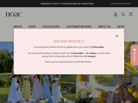 noac.co.za homepage screenshot