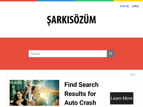 'sarkisozum.gen.tr' screenshot