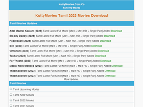 'kuttymovies.com.co' screenshot