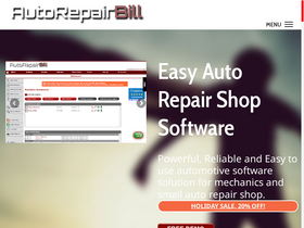 'autorepairbill.com' screenshot