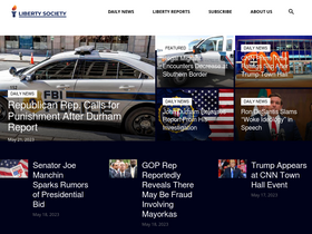 'libertysociety.com' screenshot