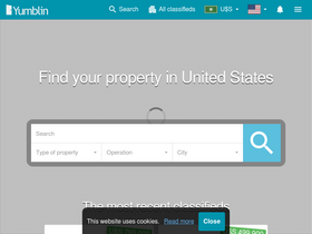 'yumblin.com' screenshot