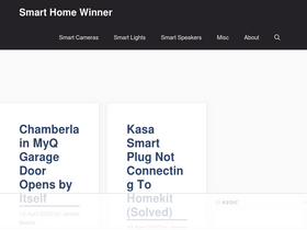 'smarthomewinner.com' screenshot