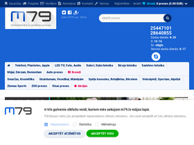 'm79.lv' screenshot