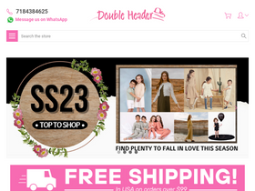 'doubleheaderusa.com' screenshot