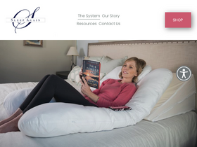 sleepagainpillows.com homepage screenshot