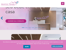 'materprime.com.br' screenshot