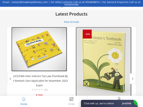 'makemydelivery.com' screenshot