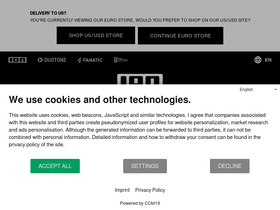 'ion-products.com' screenshot