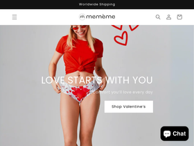 mememeusa.com homepage screenshot