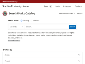 searchworks.stanford.edu
