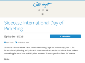 'johnaugust.com' screenshot