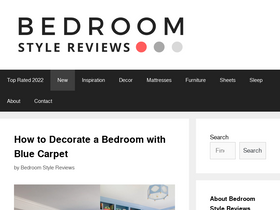 'bedroomstylereviews.com' screenshot