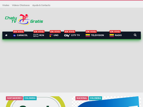 'chatytvgratishd.me' screenshot