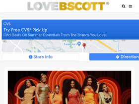 'lovebscott.com' screenshot