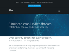 'sendio.com' screenshot