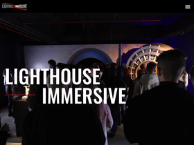 'lighthouseimmersive.com' screenshot