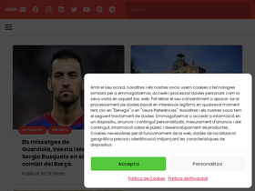 'magradacatalunya.cat' screenshot