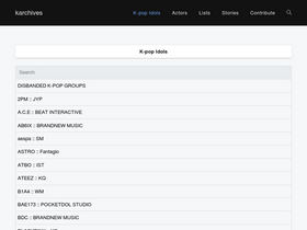 'karchives.com' screenshot