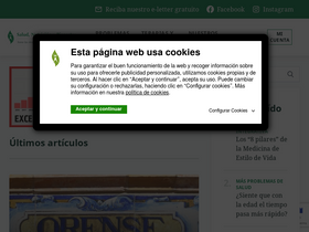 'saludnutricionbienestar.com' screenshot