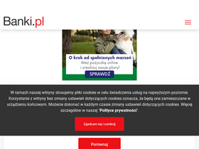 'banki.pl' screenshot