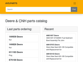 'avs.parts' screenshot
