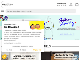 'cuisissimo.com' screenshot