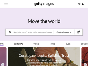 'gettyimages.ie' screenshot