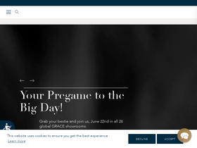 'graceloveslace.com' screenshot