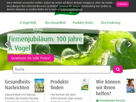 'avogel.de' screenshot