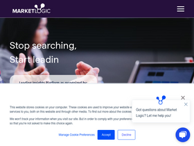 'marketlogicsoftware.com' screenshot