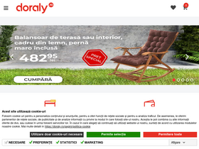 'doraly.ro' screenshot