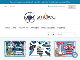 jamdist.com homepage screenshot