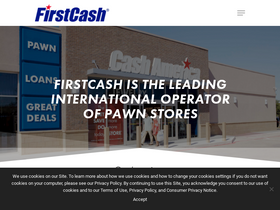 'firstcash.com' screenshot