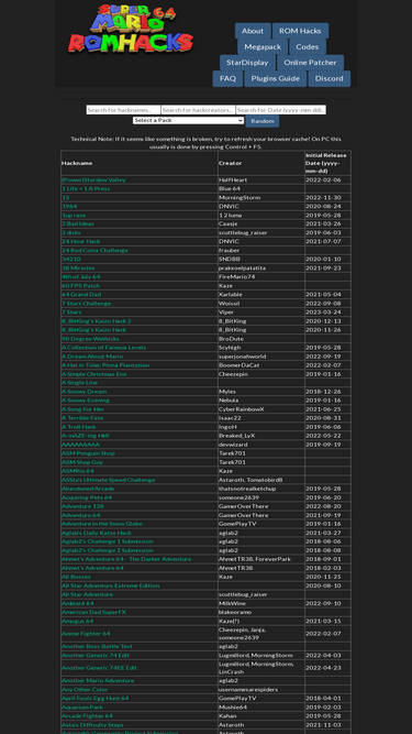 sm64romhacks.com