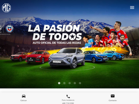 'mgmotor.cl' screenshot