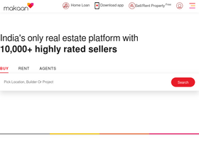 'makaan.com' screenshot