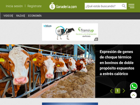 'ganaderia.com' screenshot