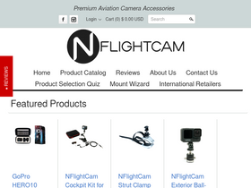 nflightcam.com homepage screenshot
