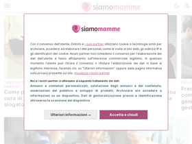 'siamomamme.it' screenshot
