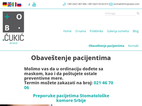 'mojzubar.com' screenshot