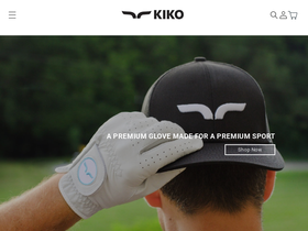 Kiko homepage screenshot