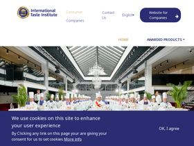 'taste-institute.com' screenshot