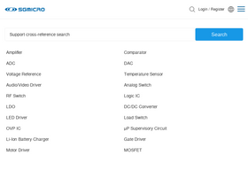'sg-micro.com' screenshot