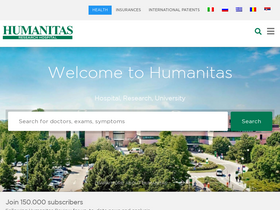 'humanitas.net' screenshot